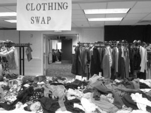 The Gathering's Clothing Swap at WisCon 40